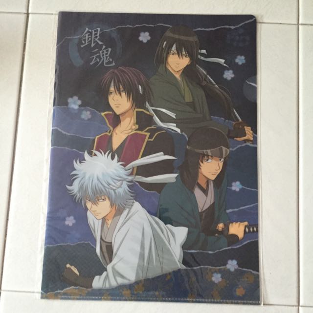 Gintama Clear Folders Entertainment J Pop On Carousell