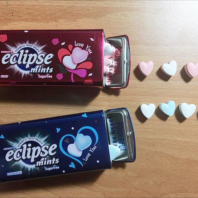 Heartshaped Eclipse Mints, Food & Drinks, Fresh Produce on Carousell