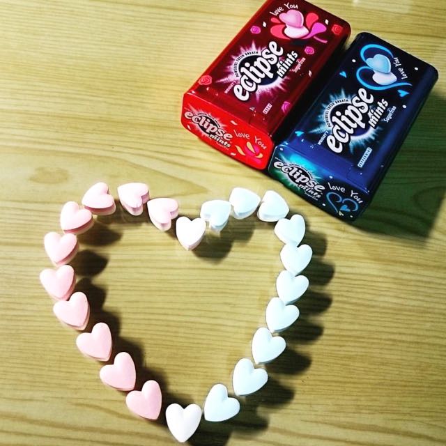Heartshaped Eclipse Mints, Food & Drinks, Fresh Produce on Carousell