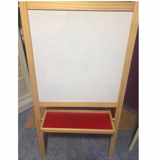 Ikea Chalkboard Redo We Have The Easel Board From Ikea But This Gives Me Some Great Ideas Ikea Chalkboard Ikea Diy Coffee Table Makeover