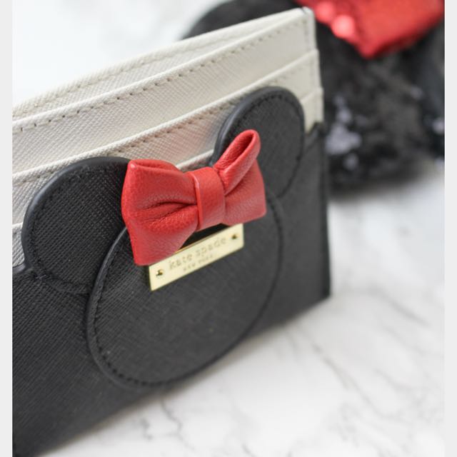 kate spade minnie mouse card holder