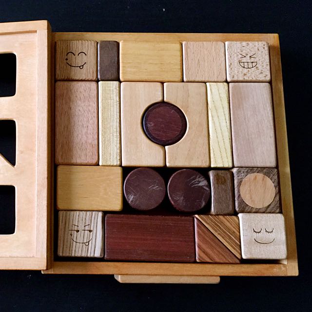 Korean Organic Wooden Blocks, Babies & Kids, Baby Nursery & Kids