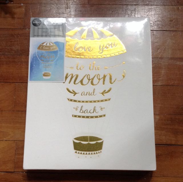 Love You To The Moon And Back Watercolour Canvas Painting Decor