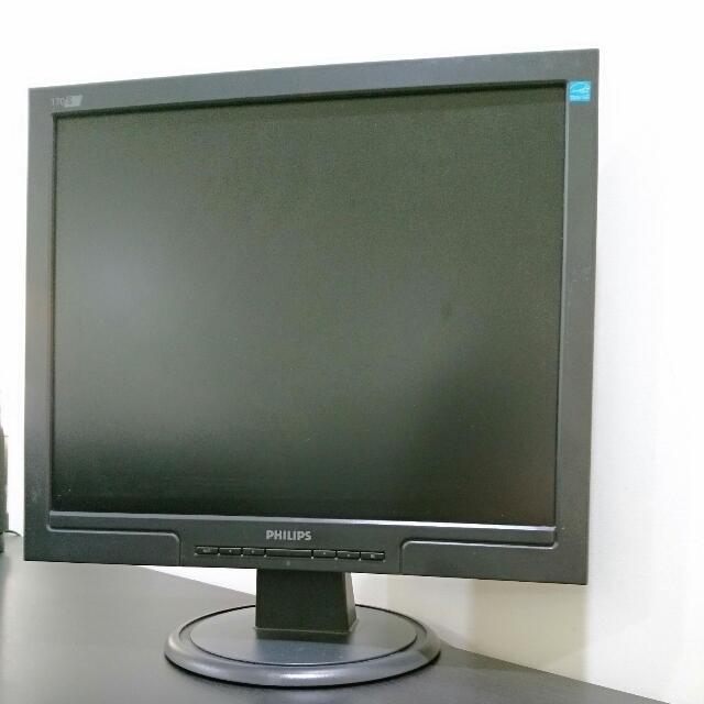 Philips 17 Inch PC Monitor, Computers 