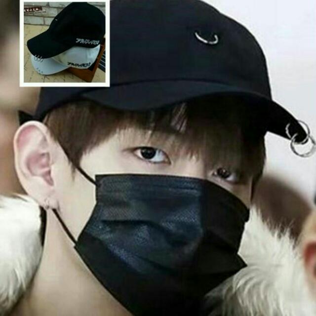 PO Korean Ulzzang Ring Cap Hobbies Toys Memorabilia