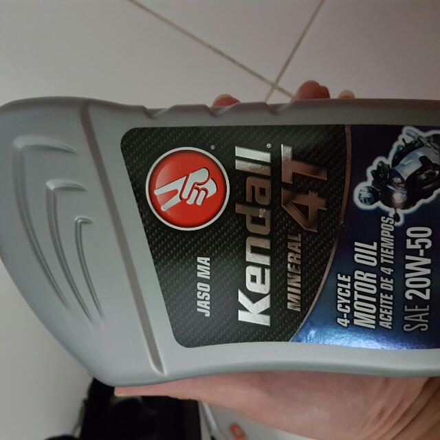 SAE 20W-50 MOTOR OIL API Service SL,JASO MA, Car Accessories on Carousell
