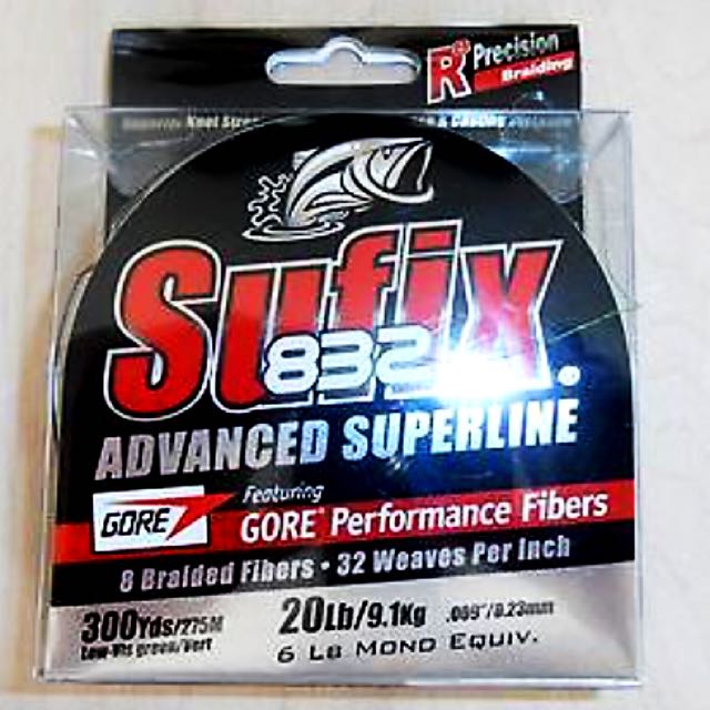 Sufix 832 / 20lb / 300 Yards, Sports Equipment, Fishing on Carousell