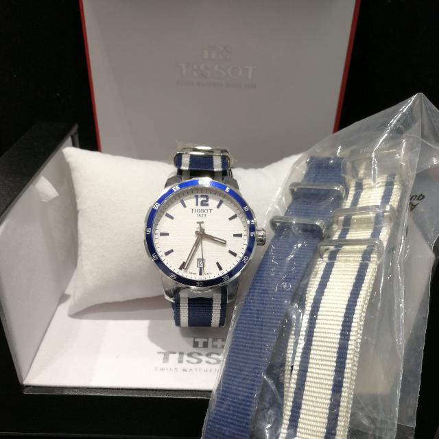 Tissot Quickster Nato Strap, Luxury, Watches on Carousell