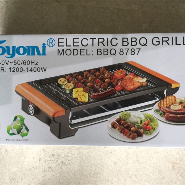 Toyomi Electric BBQ Grill, Home Appliances on Carousell