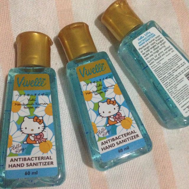 Vivelle Hello Kitty Antibacterial Hand Sanitizer Health Beauty