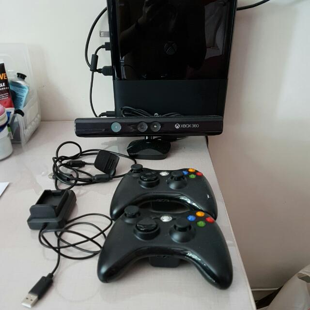 Xbox 360 Kinect Charger And Games Toys Games Video Gaming Consoles On Carousell