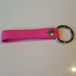 New Marc By Marc Jacobs Hot Pink Keychain