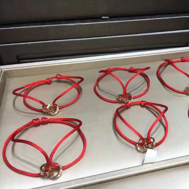 cartier red string bracelet