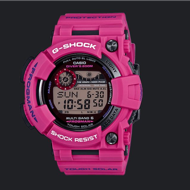 G shock frogman pink outlet