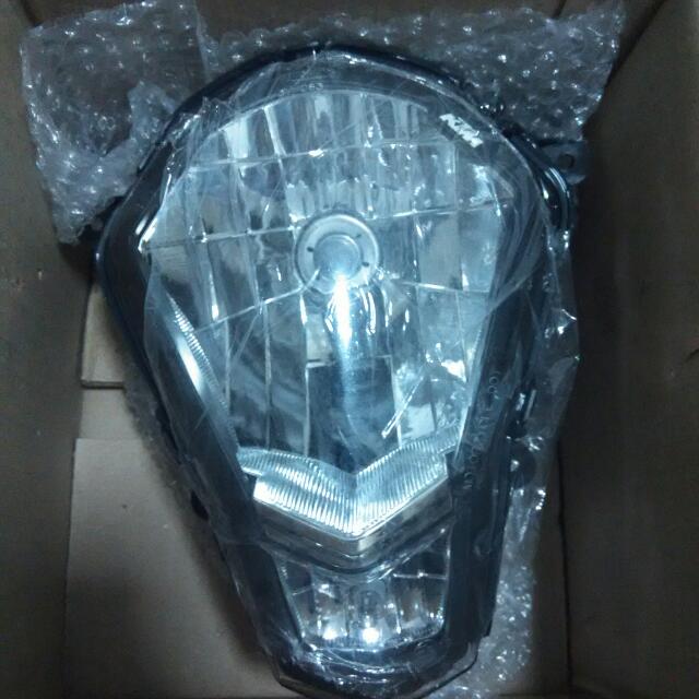 KTM Duke 200 Headlight Assembly, Car Accessories on Carousell