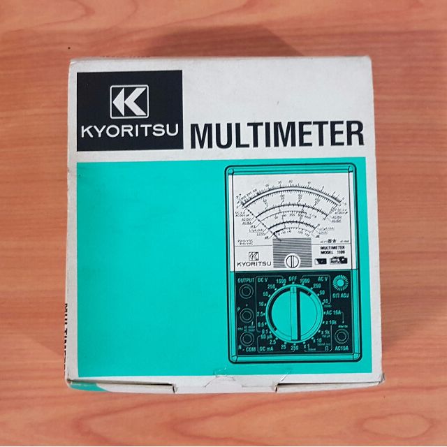 KYORITSU DIGITAL ANALOG MULTIMETER 1109, Car Accessories on Carousell