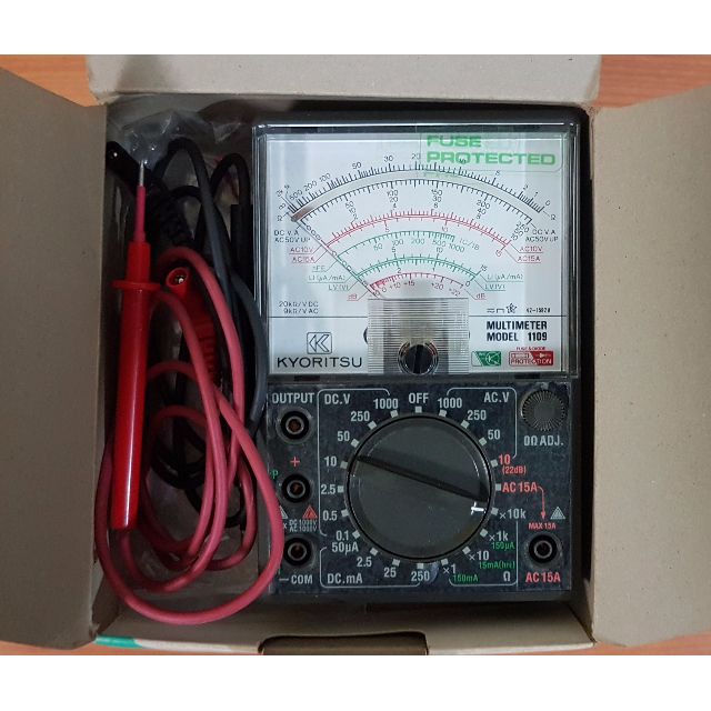 KYORITSU DIGITAL ANALOG MULTIMETER 1109, Car Accessories on Carousell