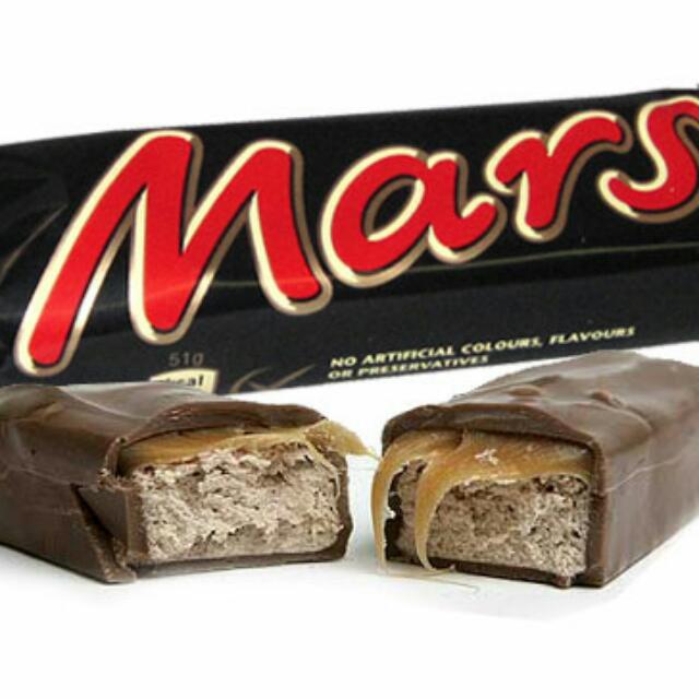 mars & snickers chocolate bars