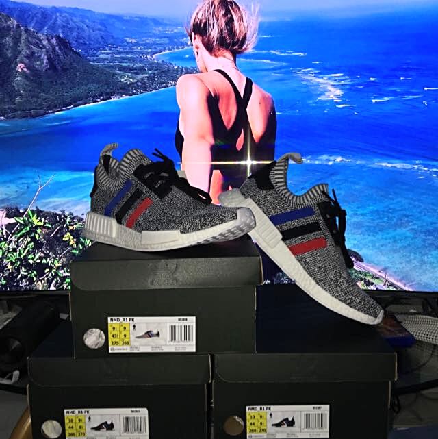 Nmd tri color on feet shop