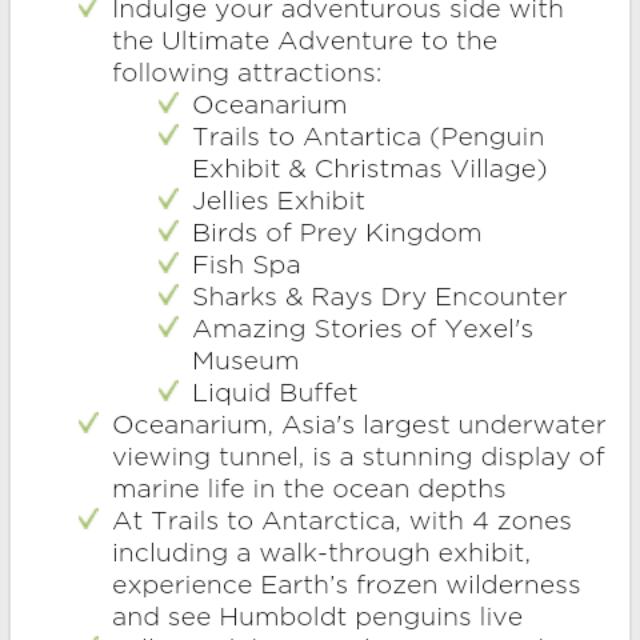 Oceanpark (Metrodeal Voucher) For 2, Tickets & Vouchers, Vouchers on