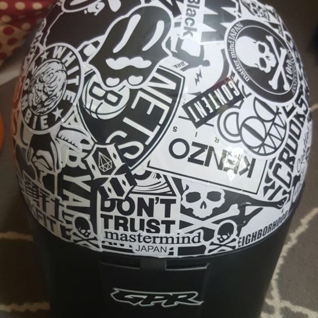 Sticker Waterproof High Quality Stickerbomb Helmet By Our Customers