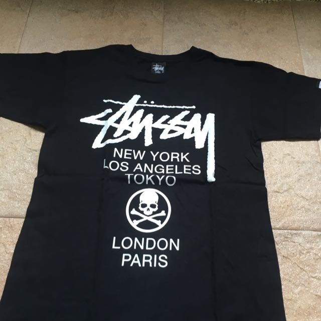 Stussy x Mastermind Japan T-shirt, Men's Fashion, Tops & Sets