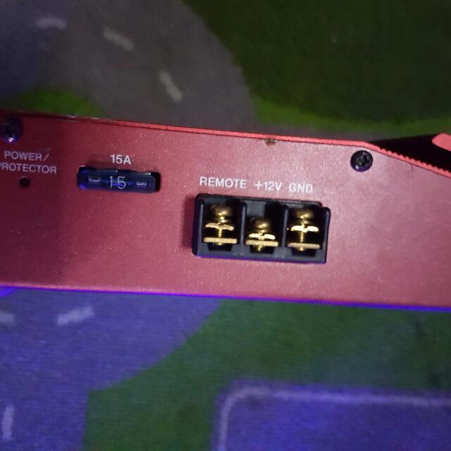 XPLOD 222W Amplifier, Car Accessories on Carousell