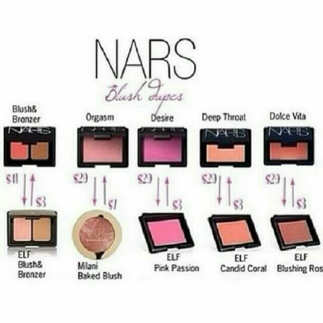 ELF Blush (Category: Makeup) located in Shah Alam. Submitted by makeuplogy (Listing ID 89895913, Image 2). Description: Authentic. Brand new. Ready stock. Price exclude shipping details The soft sheer texture blends into the skin for a silky finish. Designed to be worn alone or layered for more depth. Highlight your complexion with a subtle healthy glow! Dupes for NARS blusher shades available - candid coral (no stock) - blushing rose (no stock) 