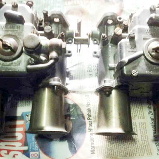 Karburator Four Barrel Weber 45mm Aksesoris Mobil Di Carousell