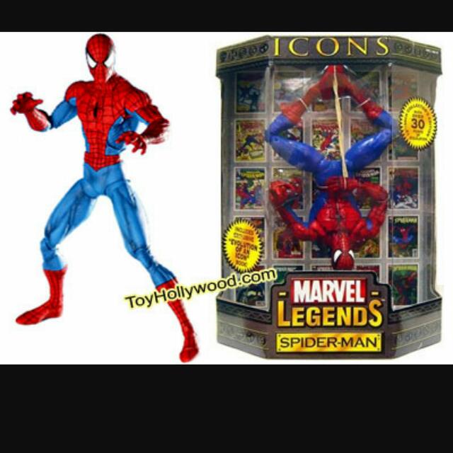 marvel legends spiderman toys