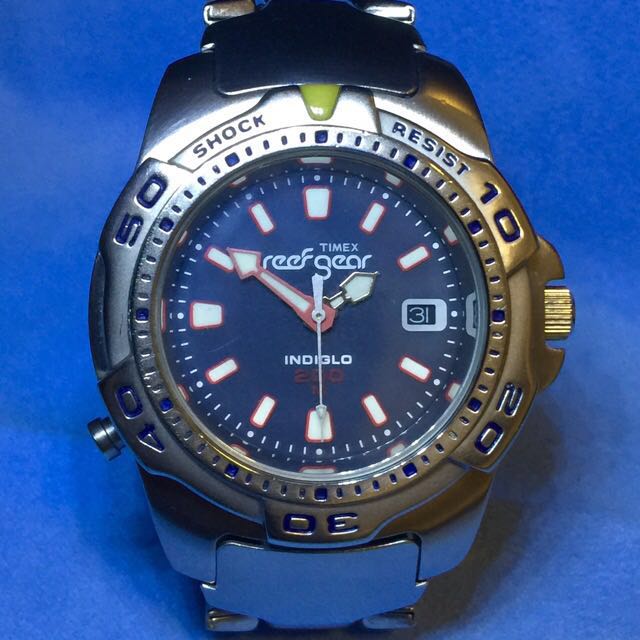 Reloj timex reef sales gear indiglo 200m precio