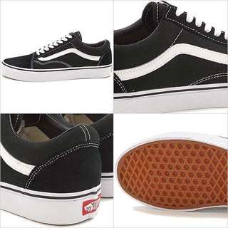 Vans Old School 黑白 基本款 VN-0D3HY28 GD 韓國 日本 余文樂 代購 正品 公司貨 2017 百搭款 男 女