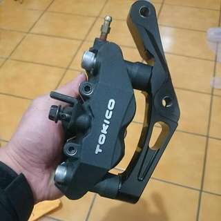 tokico辐射对四卡钳 马车245mm卡座