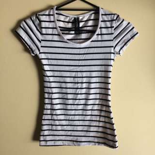 Black And White Factorie Top
