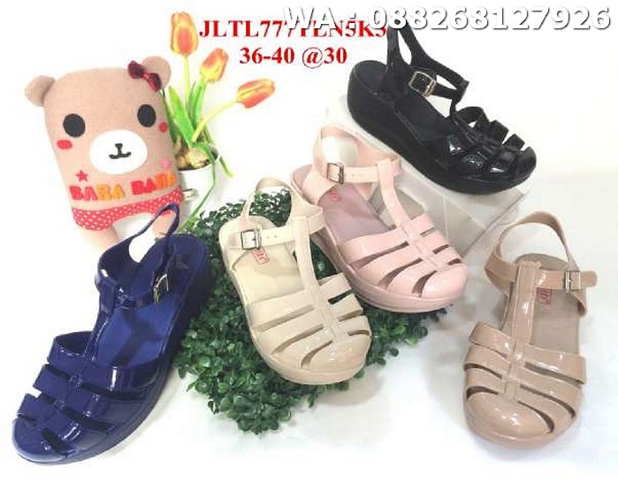 777 Sandal Wanita Bara Bara Sendal Jelly Wanita Barabara Sepatu Sandal Olshop Fashion Olshop Wanita Di Carousell