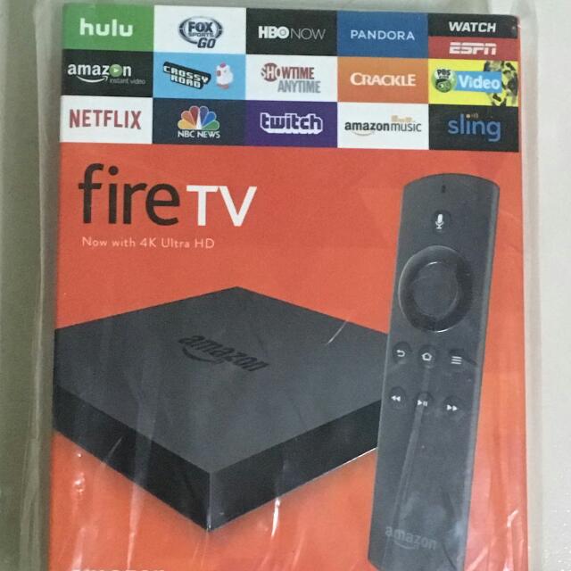 Amazon Fire TV 4K Ultra HD, TV & Home Appliances, TV & Entertainment