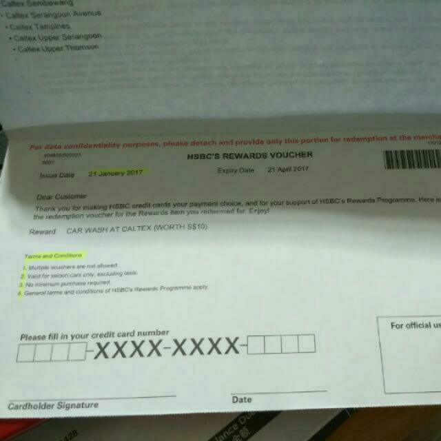 Caltex Car Wash Voucher For Saloon Cars Entertainment Gift
