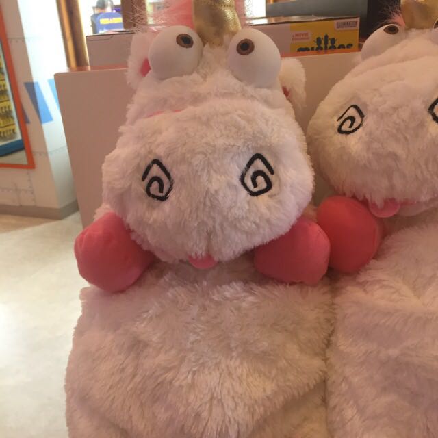 Authentic Despicable Me Agnes Fluffy Unicorn Plush Babies Kids
