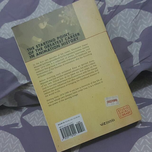 Hayao Miyazaki STARTING POINT 19791996, Hobbies & Toys, Books