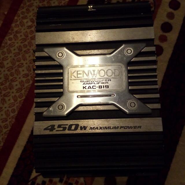 Kenwood Power Amplifier Kac 819 Auto Accessories On Carousell Kenwood Power Amplifier Kac 819 Auto Accessories On Carousell