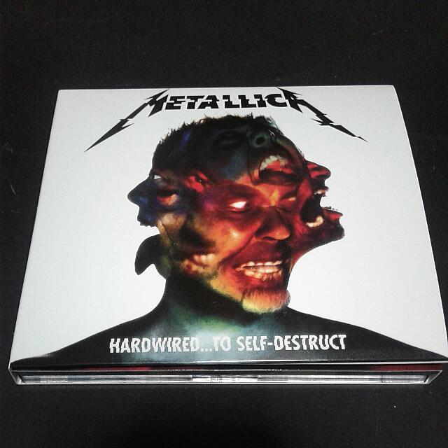 Metallica Latest Album Hardwired To Self Destruct 2cd Brand New Music Media Cds Dvds Other Media On Carousell