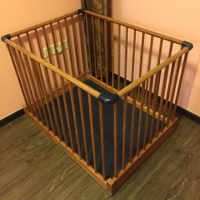 Wooden playpen mothercare best sale