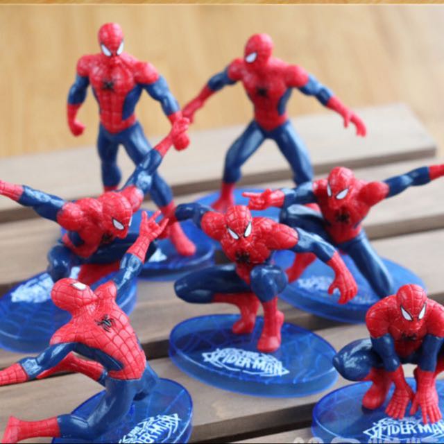 Spiderman Cake Topperstoys Babies Kids Toys Walkers On Carousell
