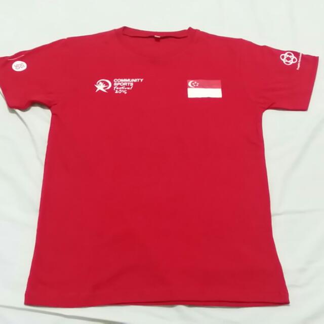 Team Singapore One Team Sg T Shirt Sports Sports Apparel On