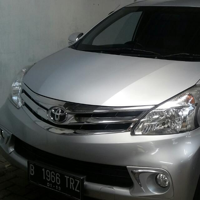 Toyota Avanza G 1 3 Air Bag Manual Tahun 2013 Silver Metalik