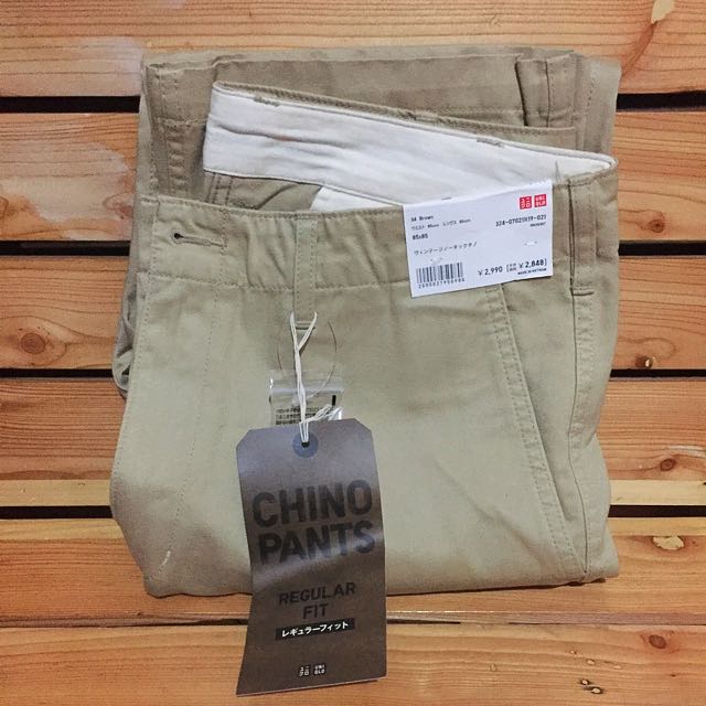 Uniqlo Chino Pants (Category: Trousers) located in Pasig City. Submitted by seeril (Listing ID 90043580, Image 3). Description: .