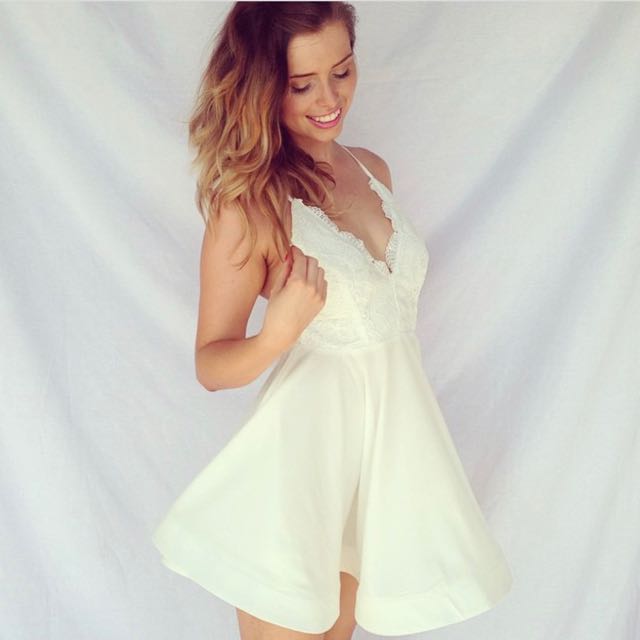 Brand New White Marilyn Monroe Dress Brand New With Tags
