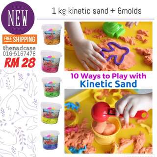 10 Ways to Play with Kinetic Sand