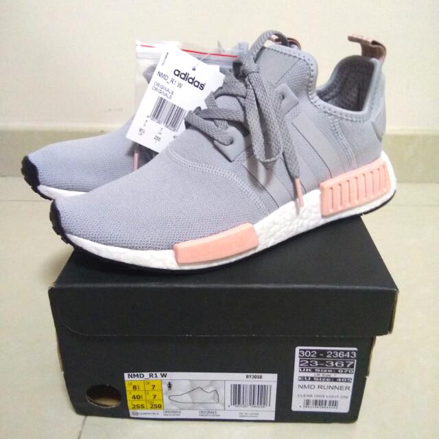 adidas nmd r1 clear onix vapour pink