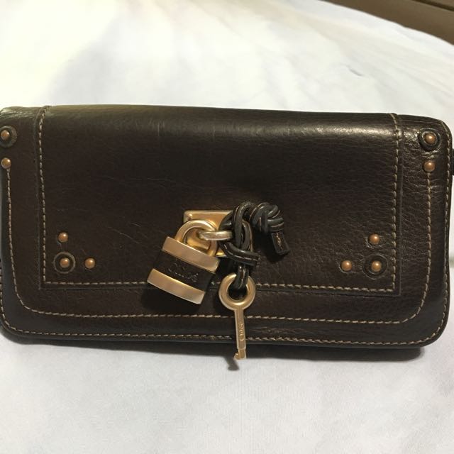 Chloe paddington top wallet